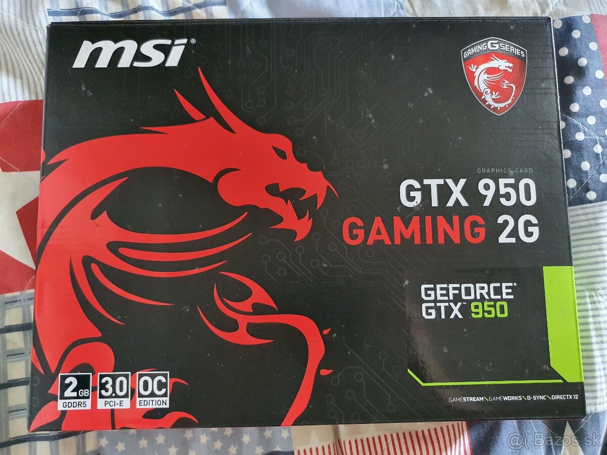 Gtx 950 MSI gaming 2G