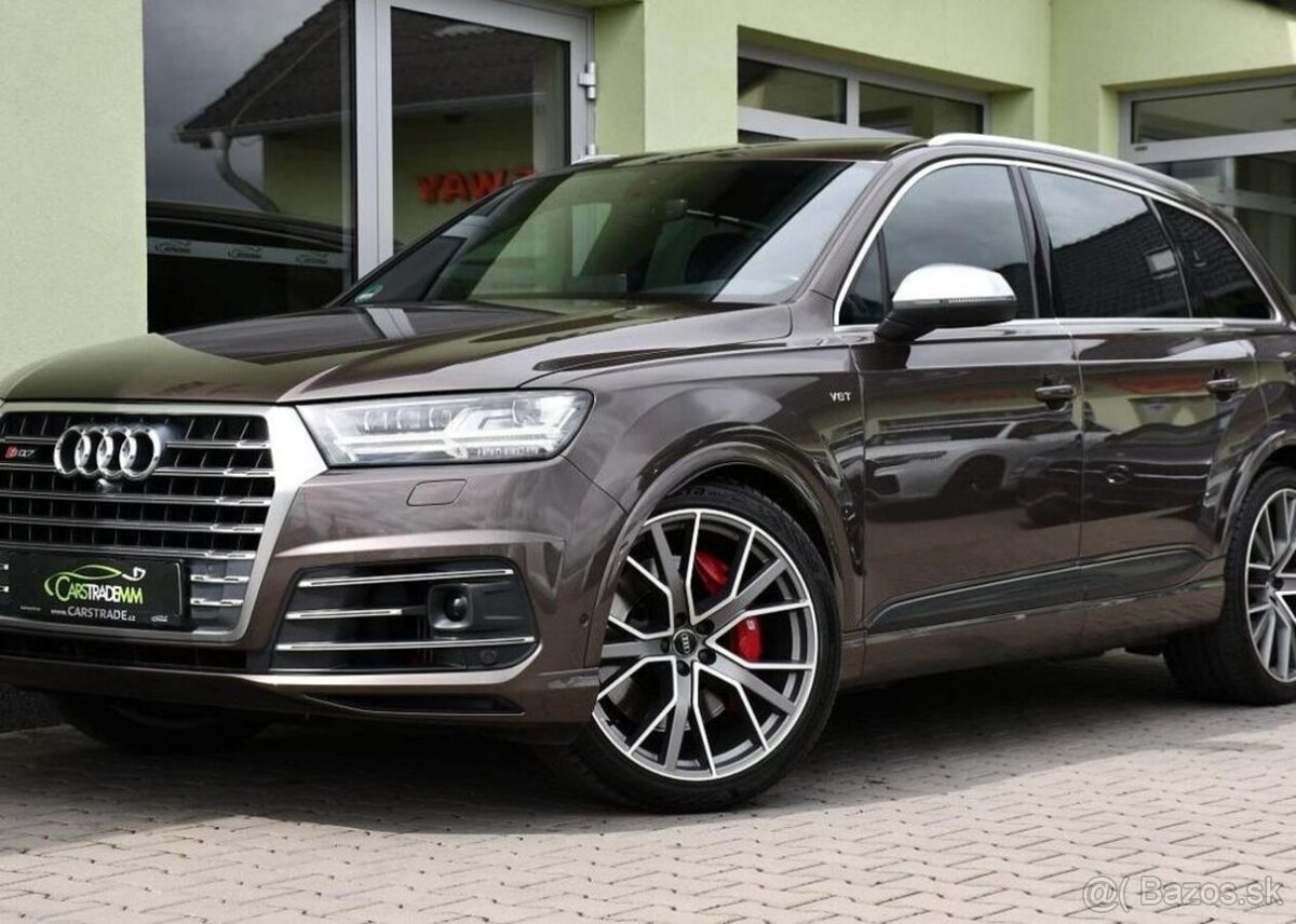 Audi SQ7 4.0Bi-TDi V8 7.MÍST ČR ZÁRUKA 320 kw