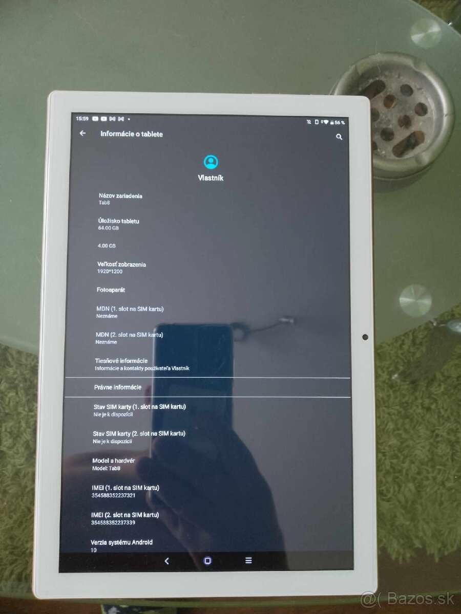 Predám tablet na 2 SIM KARTY