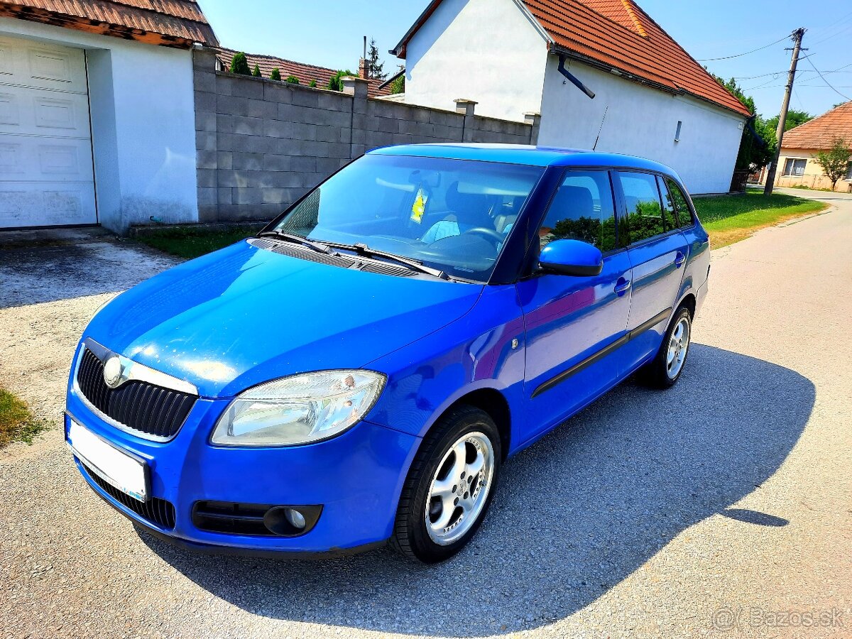 Škoda Fabia 2 Combi 1,4 16V 63KW Elegance+Klíma