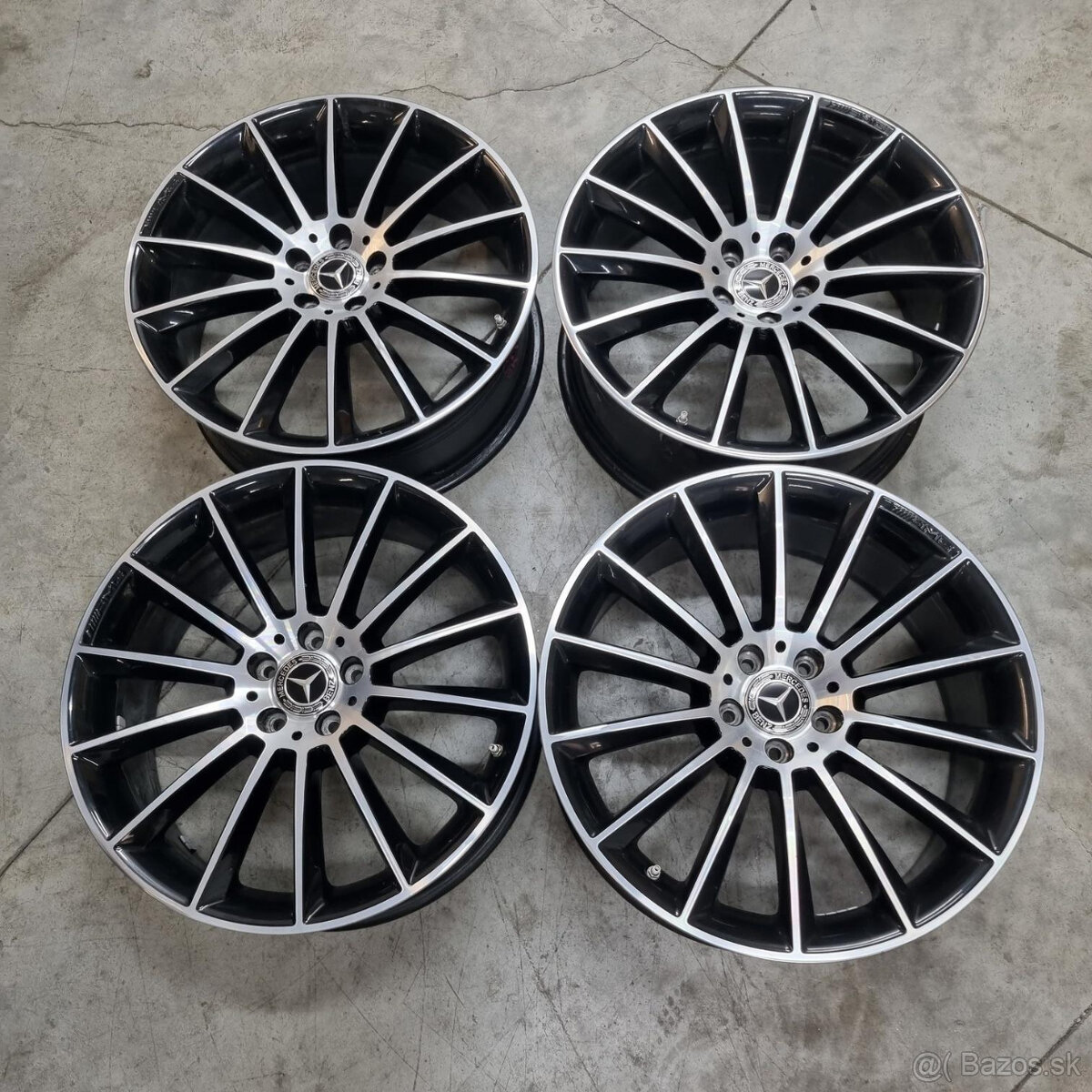 Originál Mercedes CLS disky 5x112 R20 ET28/ET33 dvojrozmer