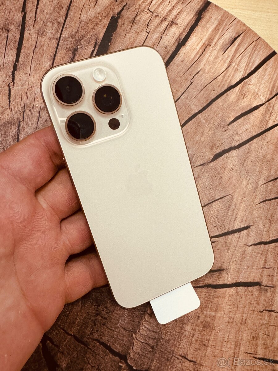 iphone 16 Pro 128 DESERT Titan neaktívny záruka BEZ KRABIICE