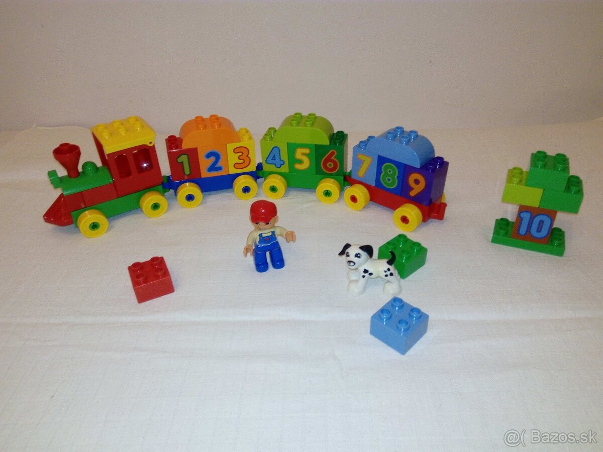 Lego Duplo Vláček s čísly 1 10558