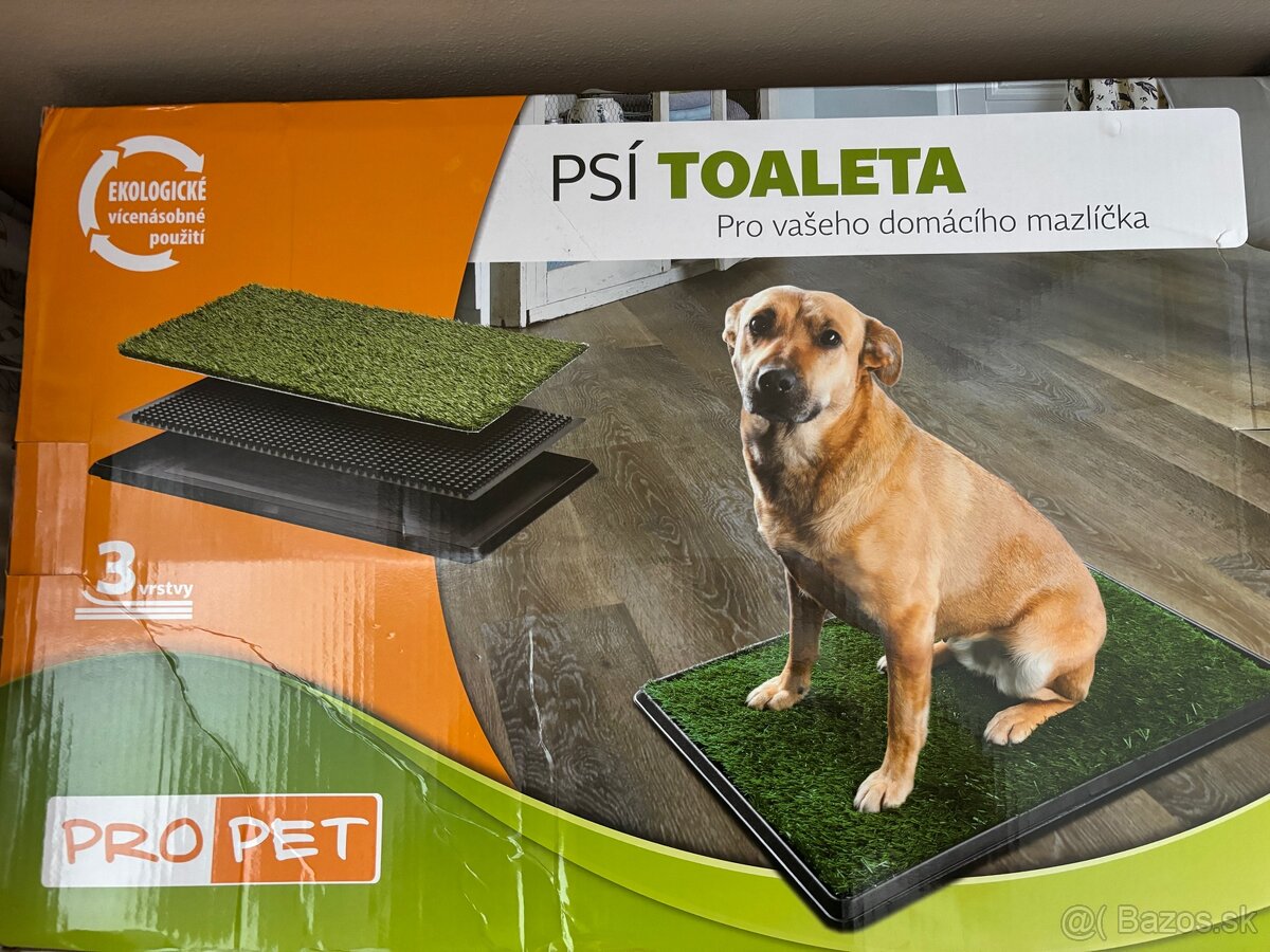 Psia toaleta 75x50