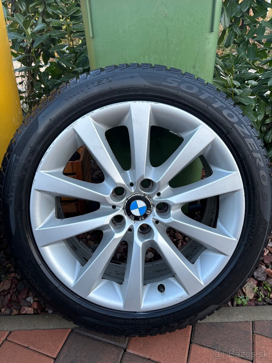 BMW zimné komplety 245/45 R18 Pirelli run flat