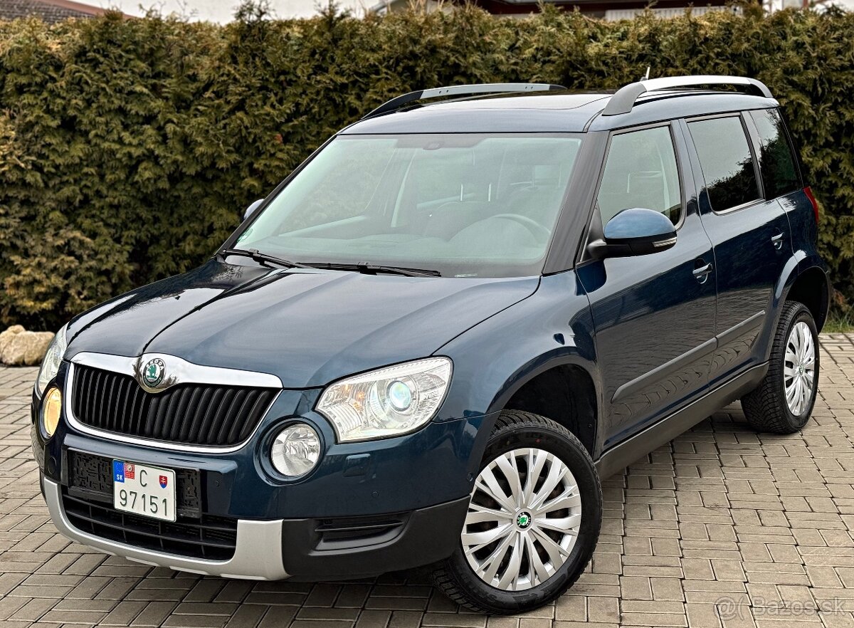 ŠKODA YETI 2.0TDI 4x4 ELEGANCE PLUS BI-XENON+PANORÁMA+NAVI