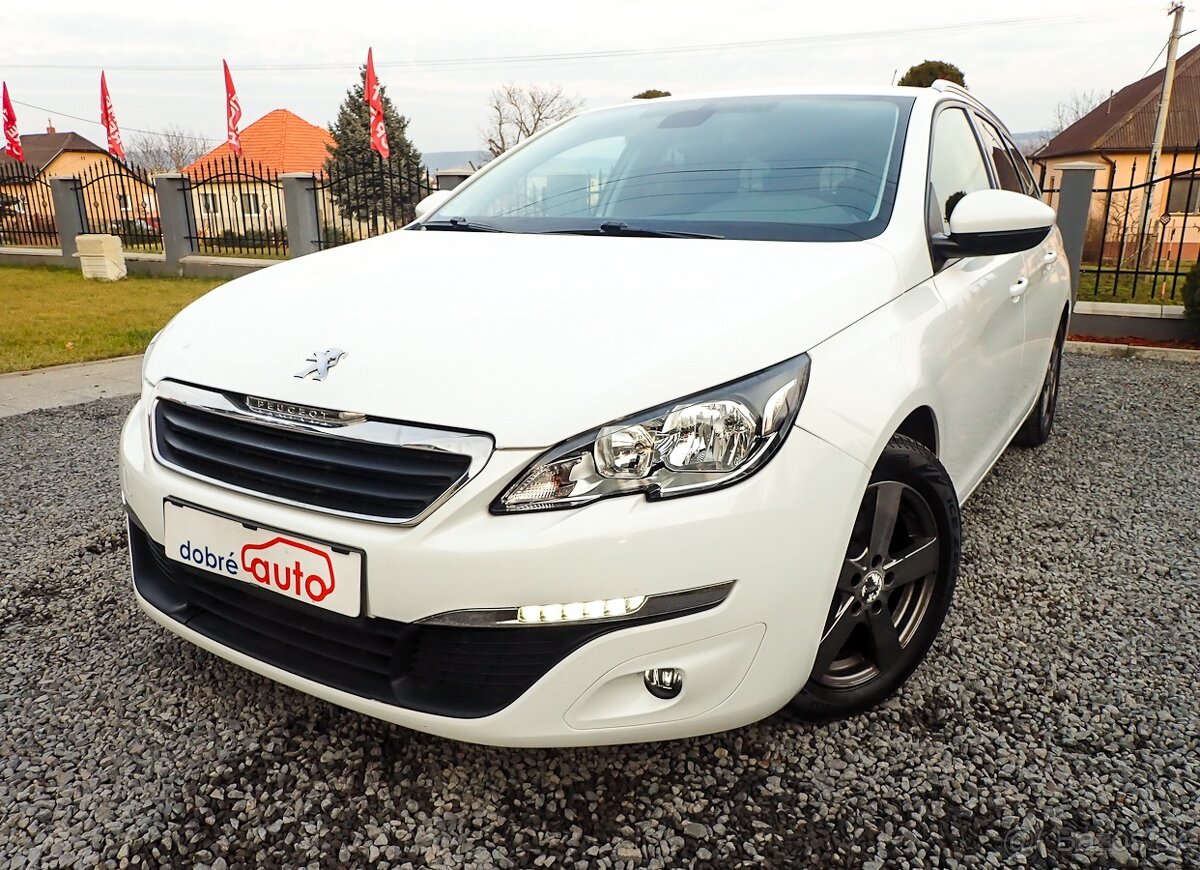 PEUGEOT 308 SW 1.6 BlueHDi 2016 - LED, ŤAŽNE, ROZVODY, STK