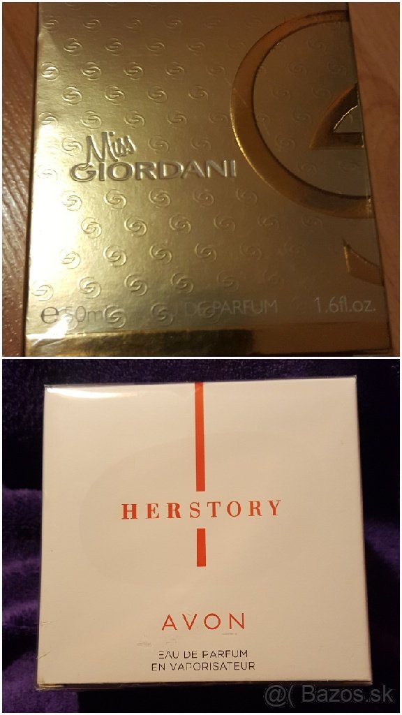 Miss Giordani opäť v ponuke 15 €, +Herstory 50 ml za 10,50 €