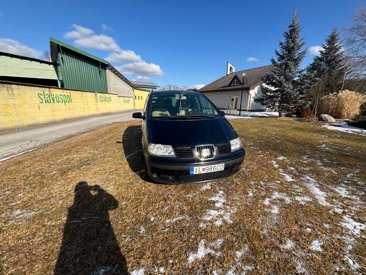 Seat alhambra 1.9tdi 96kw,nová stk,bez hrdze