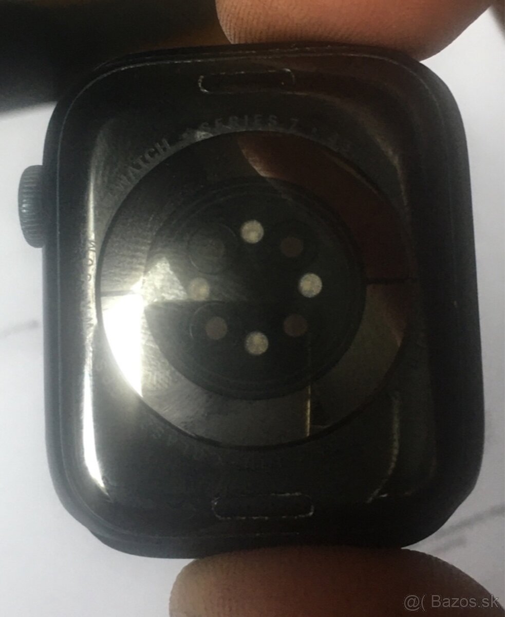 apple watch series 7 gps 45mm - midnight /sport band