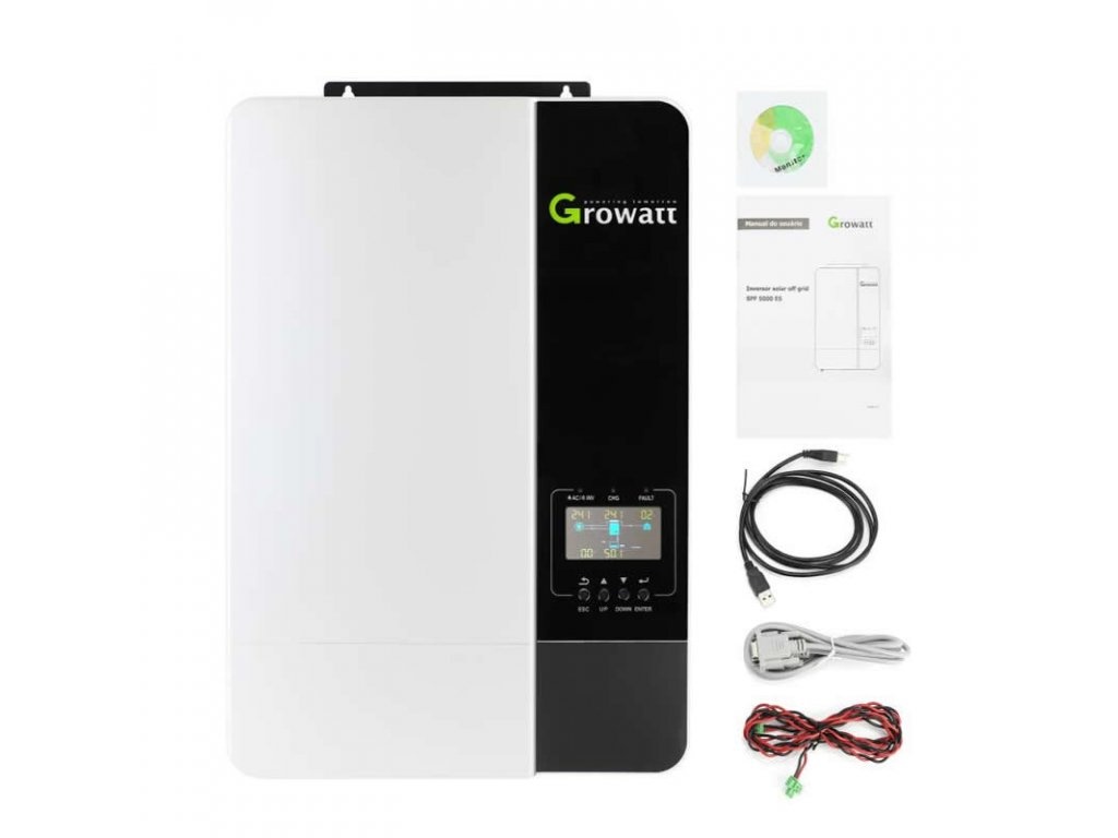 ✳️Growatt SPF 5000ES menič 5kW 48V Wi-fi