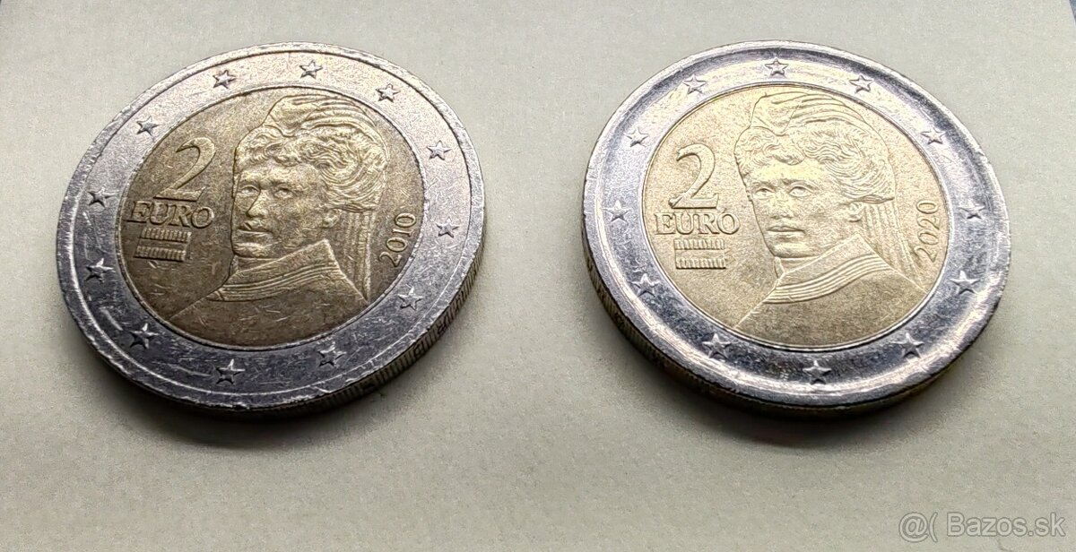 2 euro Rakusko Chybna