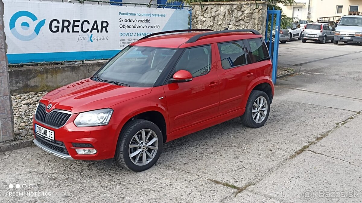 ŠKODA  YETI  1,4 TSI   4x4    DSG    JOY