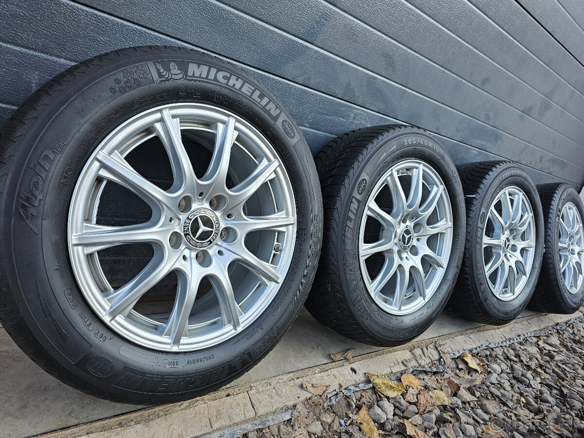 Zimná Sada Mercedes C W205+Michelin 205/60 R16