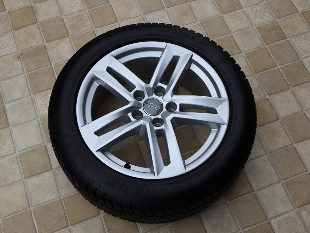 17" Alu kola = 5x112 =AUDI A4 B9 – ZIMNÍ – DUNLOP - TOP