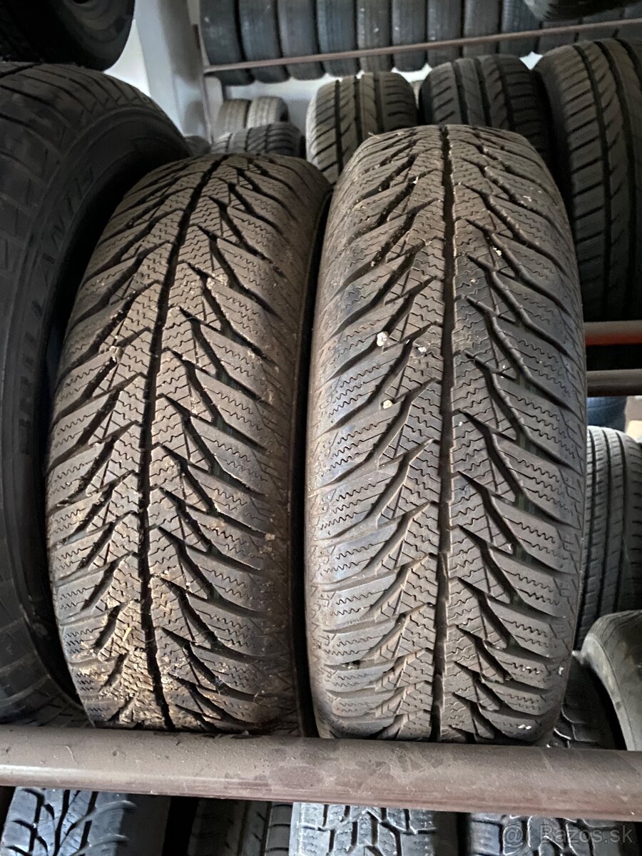 2ks Zimné pneu 155/70 r13