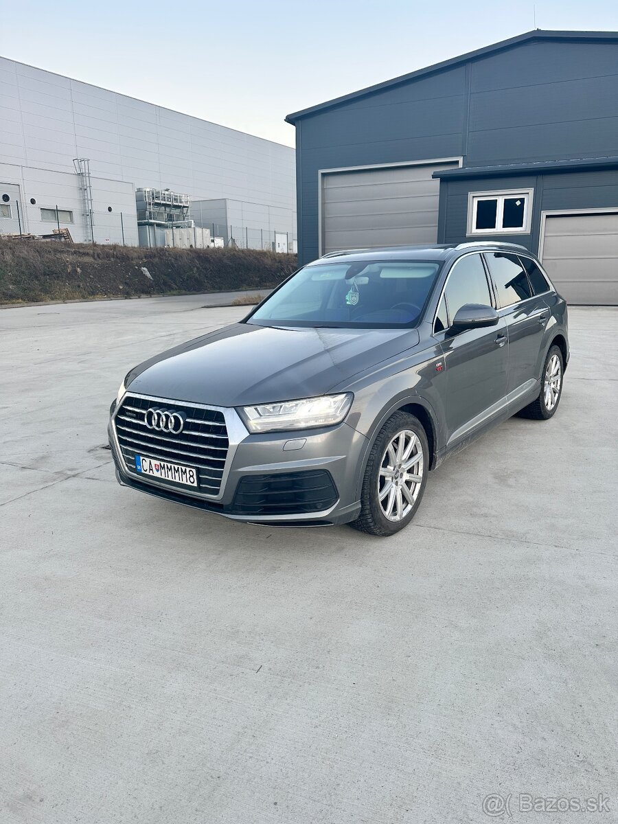 Audi Q7 3.0tdi v6 200kw Sline 2016