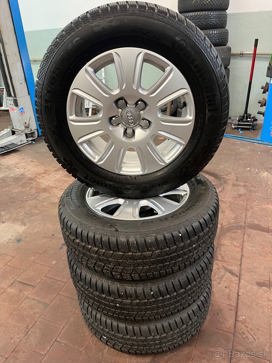 5x112 R16 aludisky Audi zimná sada