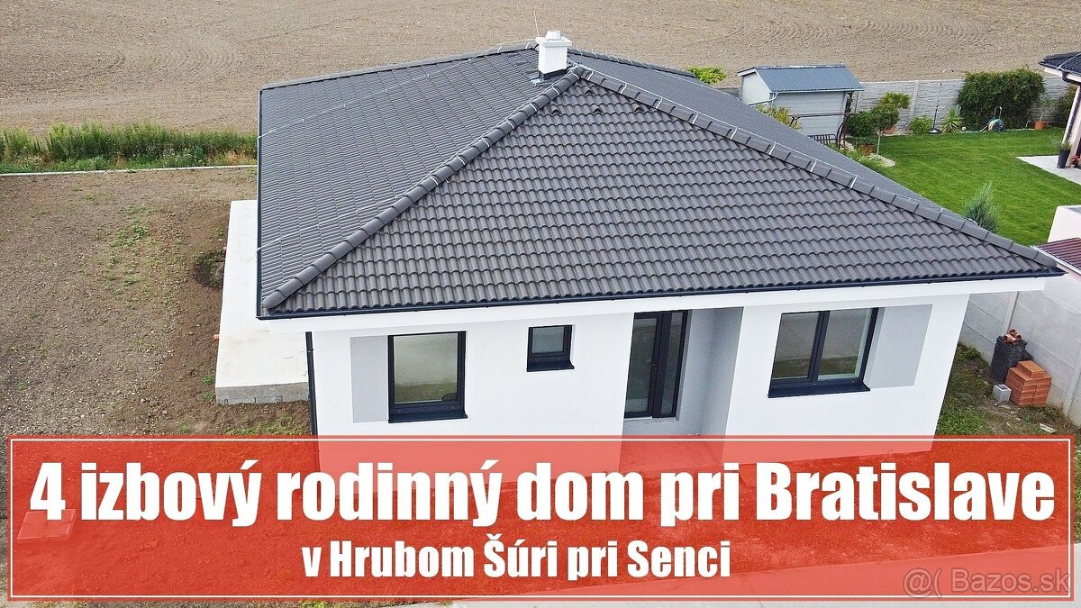 Výstavba domu pri Bratislave - v Hrubom Šúri pri Senci