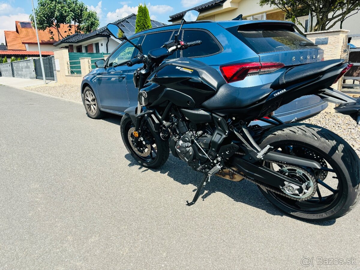 Yamaha MT07 nájazd 1000km , rok 2024