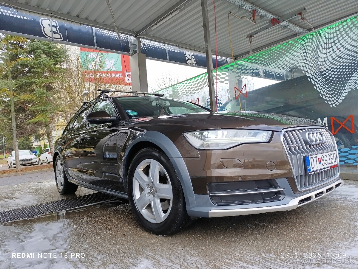 Audi A6 allroad r.v 2017, V6 3.0 TDI 160KW, 222tis.km,