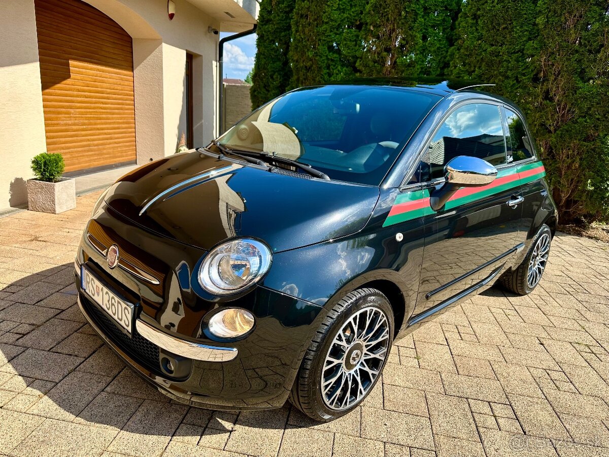 Fiat 500 1.2 Automat+Gucci+Panoráma+Top stav