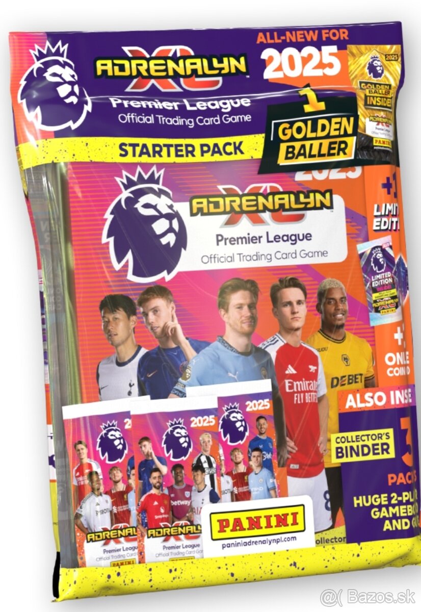 PREMIER LEAGUE 2025 Starter Set ADRENALYN XL