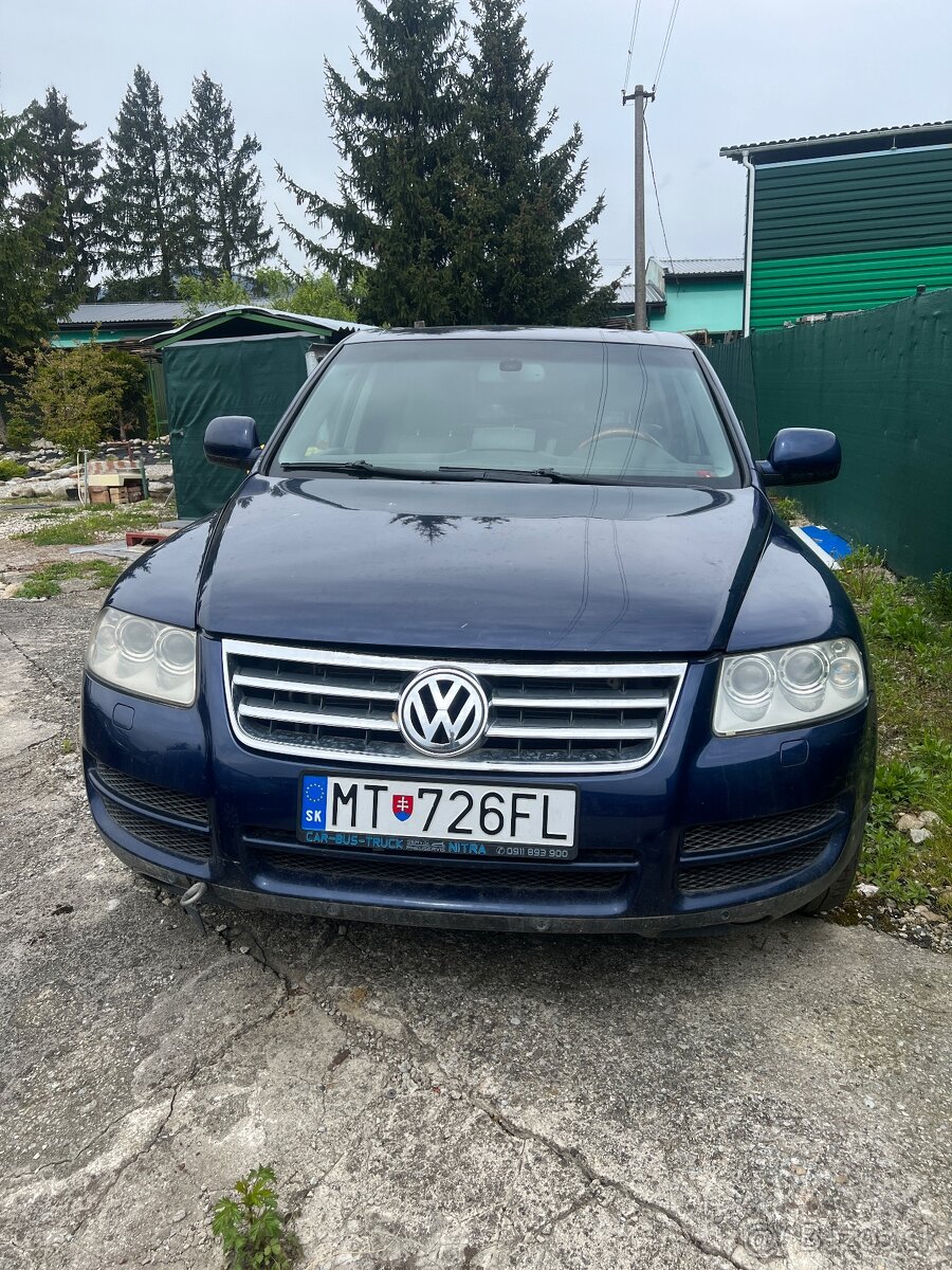 Volkswagen Touareg 2.5TDi na diely ND