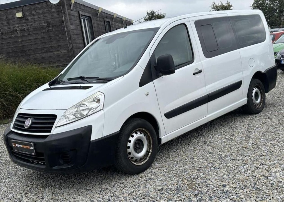 Fiat Scudo 2,0 NEBOURANÉ,9MÍST,ROZVODY nafta manuál 88 kw