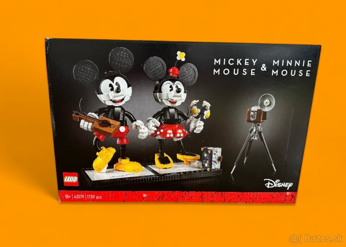 LEGO Disney 43179 Myšák Mickey a Myška Minnie