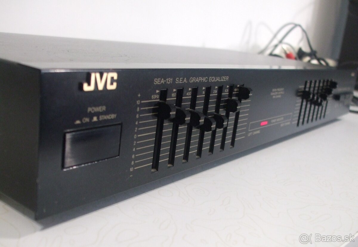 2x7 pasmovy equalizer JVC SEA-131, vyroba Japan