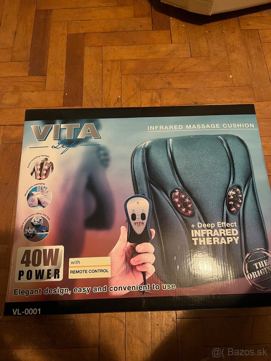 Vita life infrared massage cushion