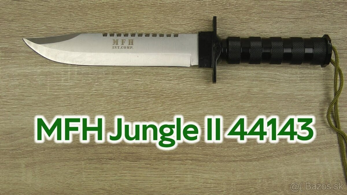 MFH Nôž na prežitie Jungle II 35,5cm