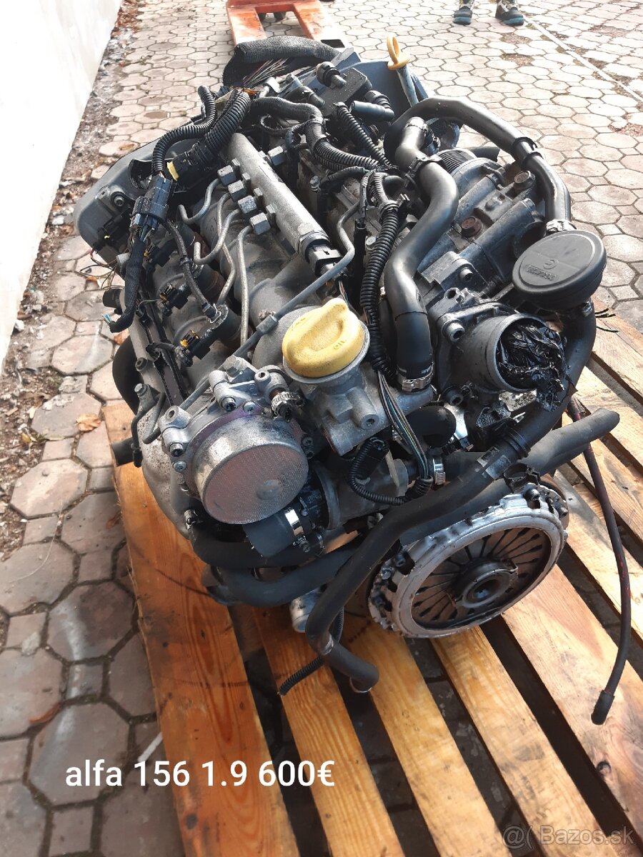 Motor Alfa Romeo 1.9JTD 16V Q4 110KW