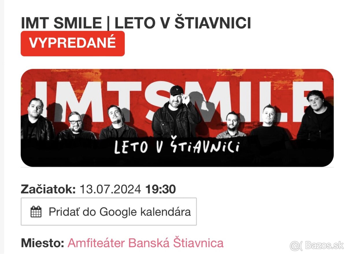 IMT Smile BŠ 13.7.2024 - 6 listkov