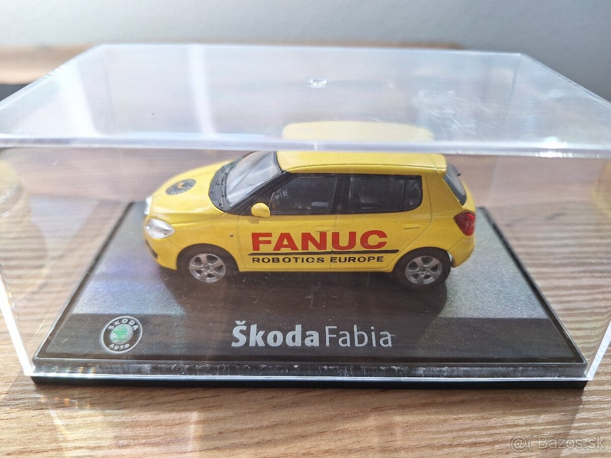 Škoda fabia FANUC v mierke 1:43