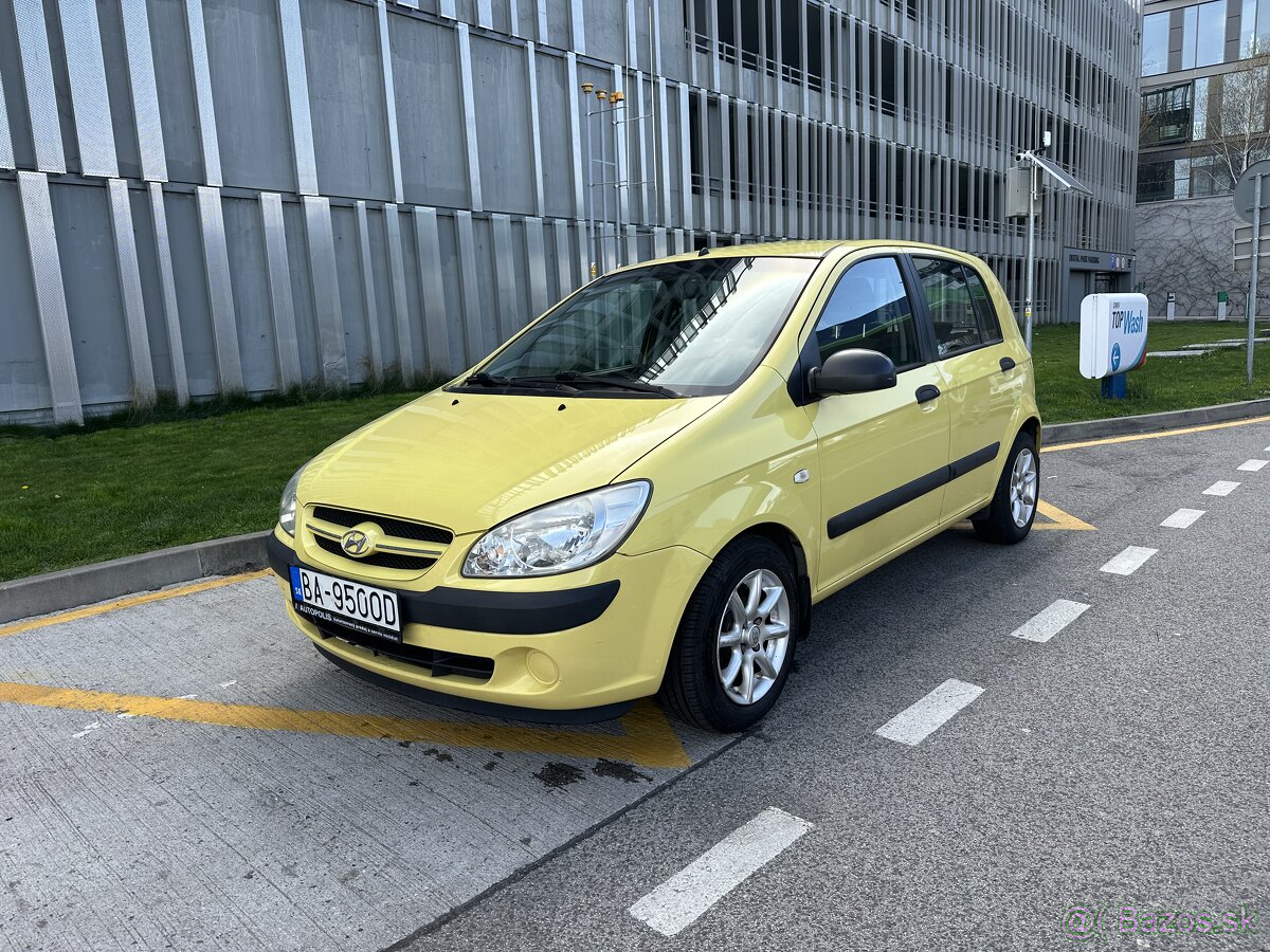 Hyundai Getz 1.4i Dynamic A/T, 71kW, A4, 5d