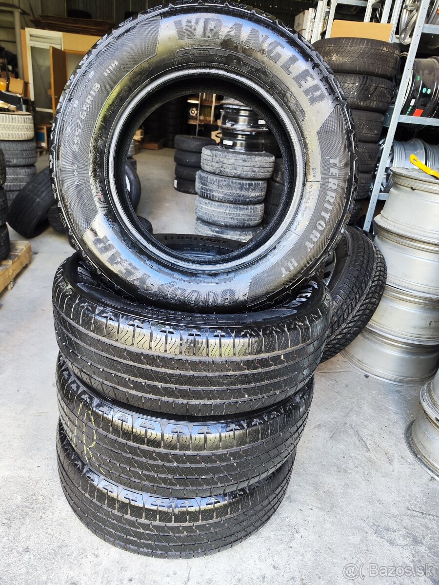 Letné/celoročné pneu = 255/65 R18 = GOODYEAR = NOVÉ