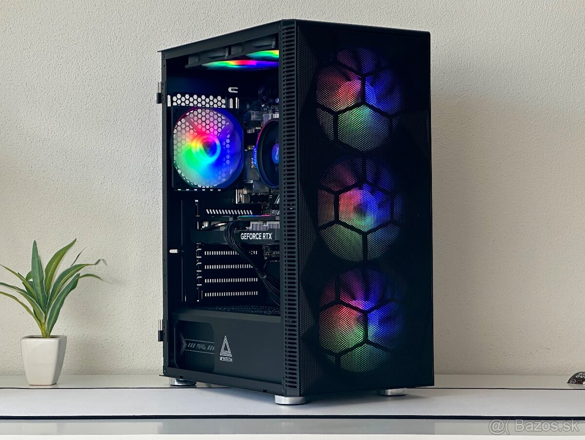 ✅ Ryzen 5 3500X•RTX 4060 8GB•32GB RAM•1TB NVMe SSD•650W