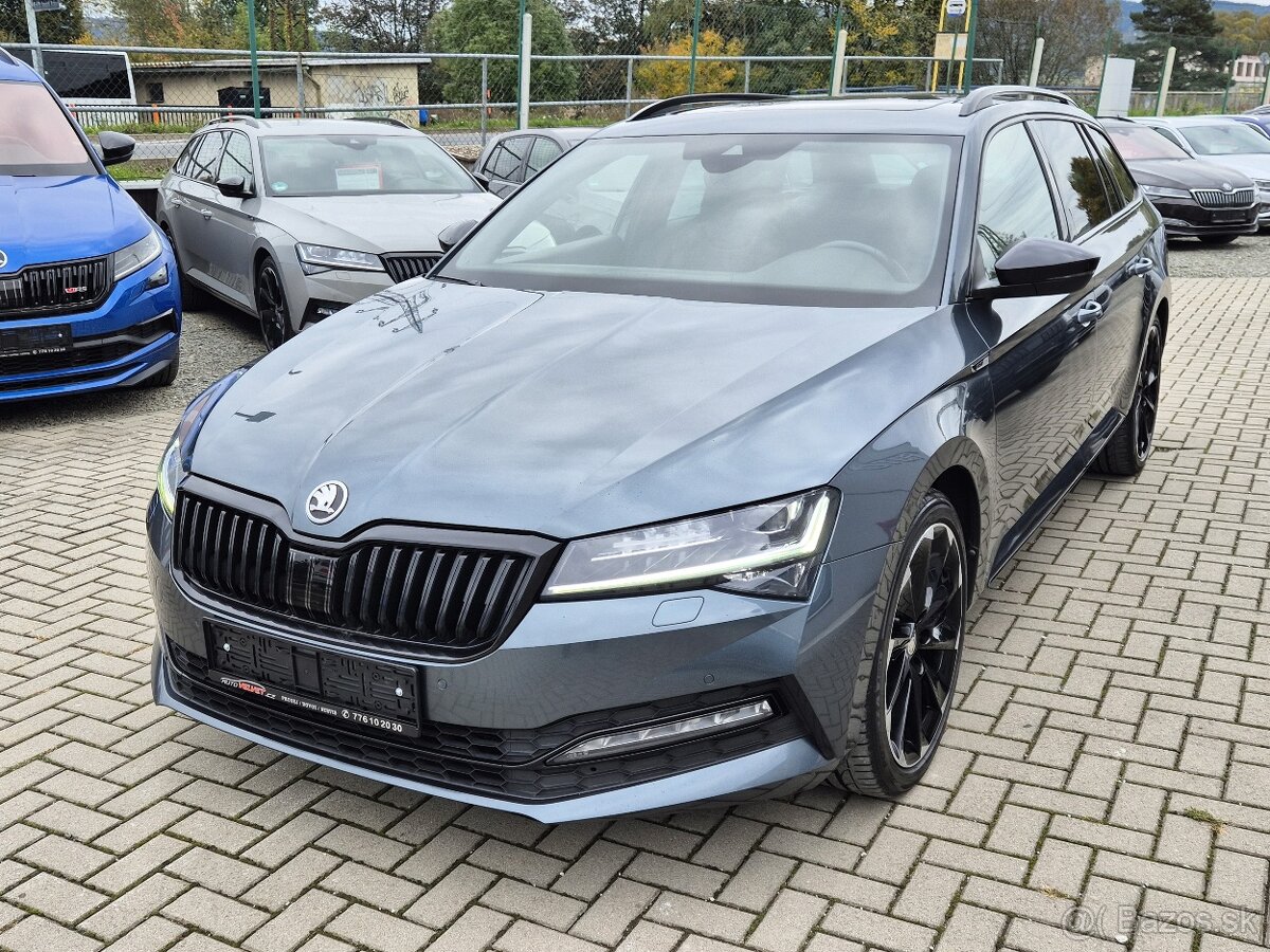 Škoda Superb III DSG SPORTLINE FullLED VIRTUAL WEBASTO