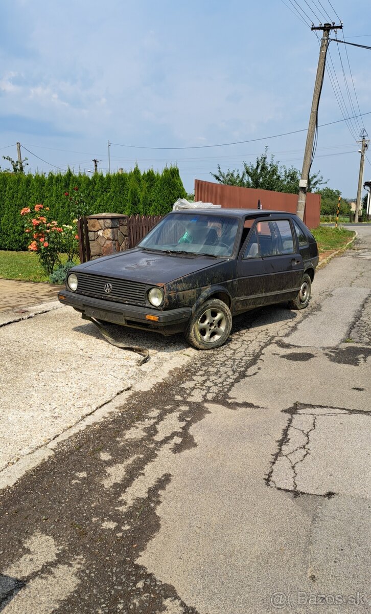 Golf mk2, 1.6D 1986 3D