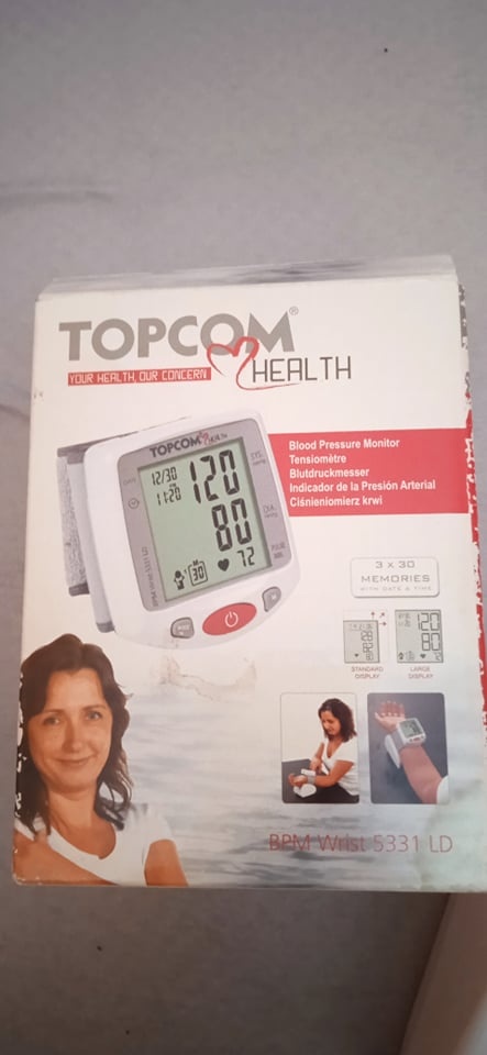 Tlakomer TOPCOM BPM Wrist 5331 LD