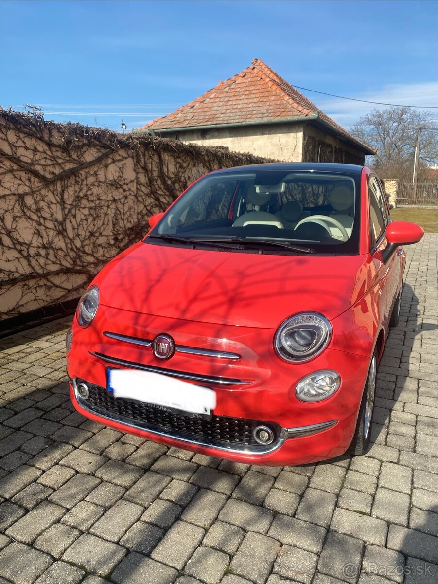 Fiat 500 1.2 Benzín 51kW/ 69 koní