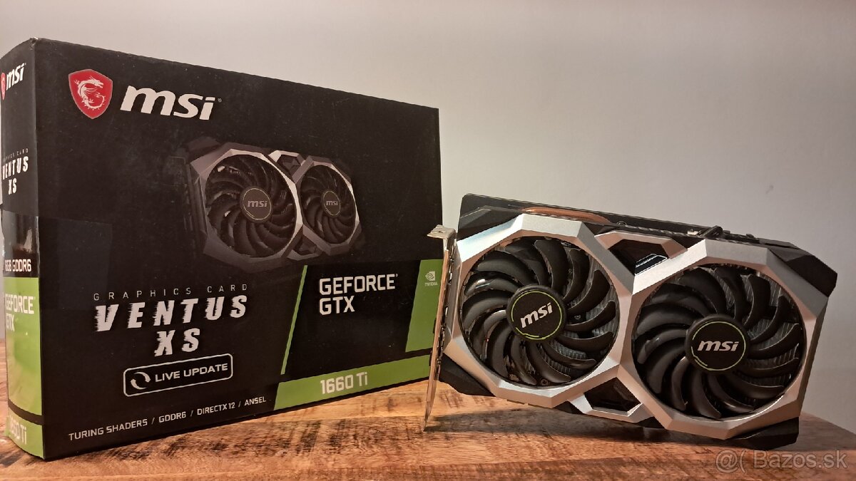 MSI Nvidia Geforce GTX 1660 Ti 6GB DDR6