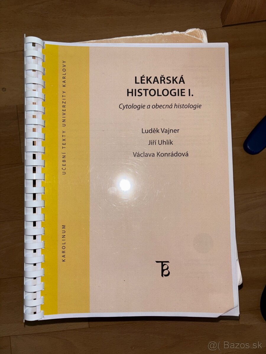 Lekárska histológia 1.,2. VAJNER