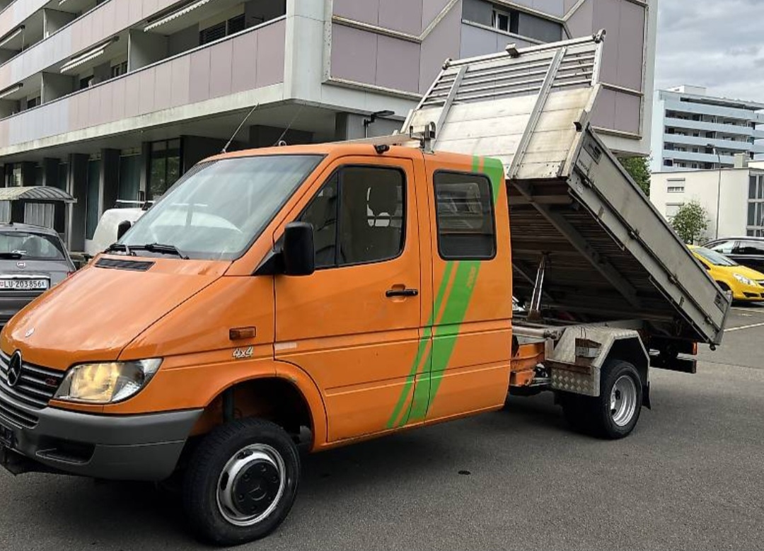 Mercedes sprinter  413 4x4 sklapač