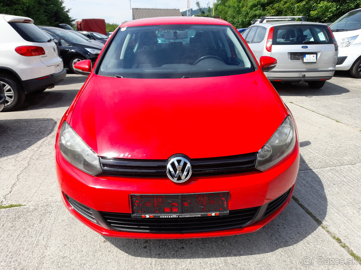 VW GOLF 6 1,2 TSi r.v. 2010