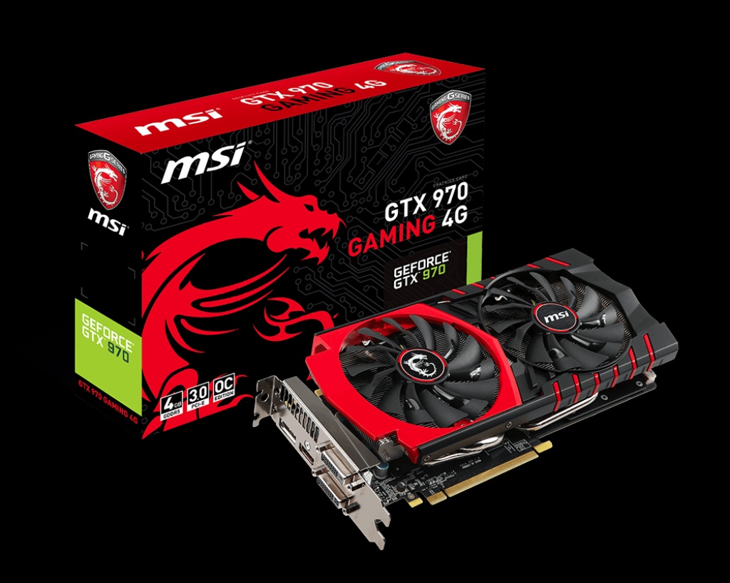 Grafická karta MSI 970 gtx 4GB