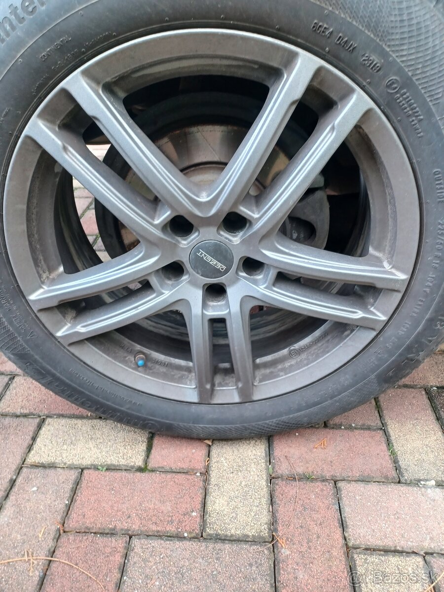 Hliníkové disky Dezent5x112x18,bmw x3,tiguan ,tarocco