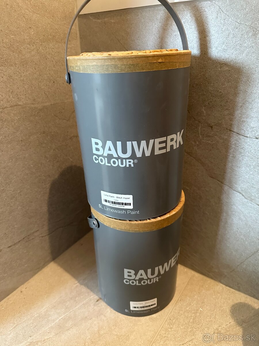 BAUWERK Color Lime Wash  - odtieň Witch Hazel a prípr. náter